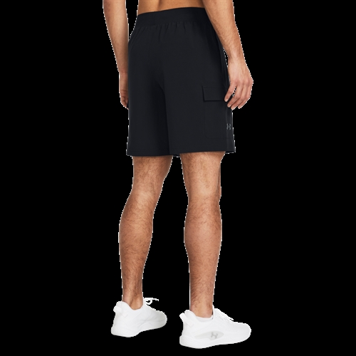 Men's UA Stretch Woven Cargo Shorts - sort